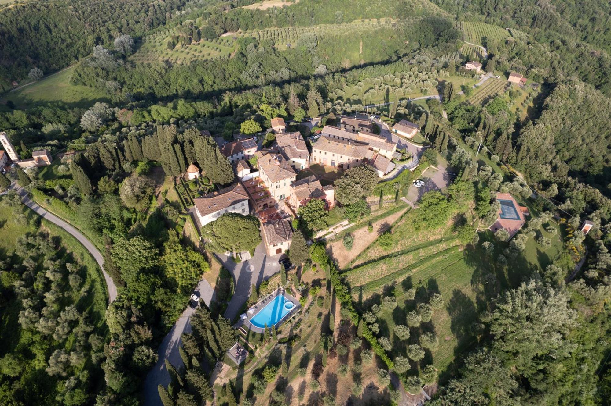 Borgo Bucciano Villa San Miniato Buitenkant foto